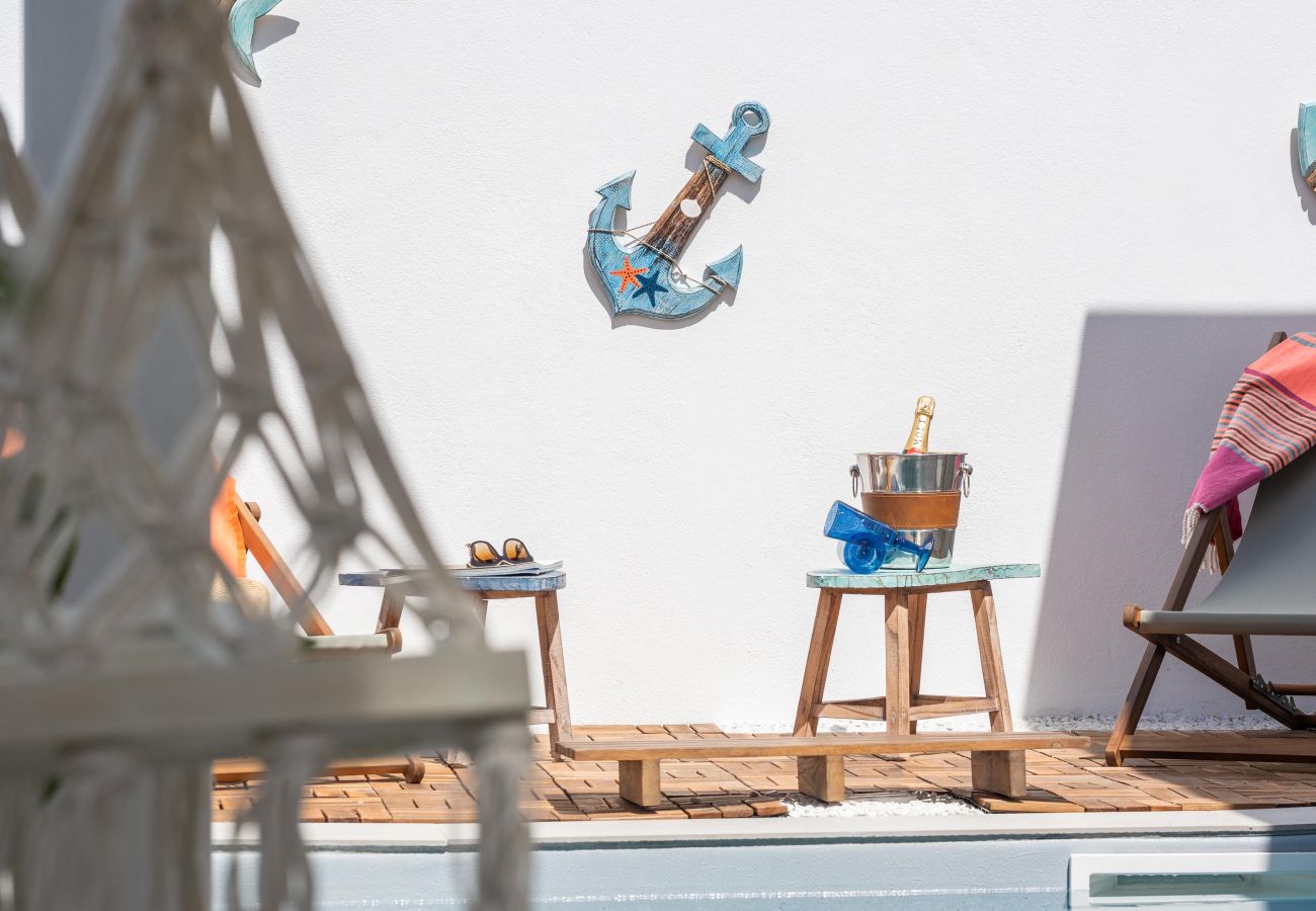 Bungalow à Saint-François - Bungalow Ama cozy à 20m de la plage